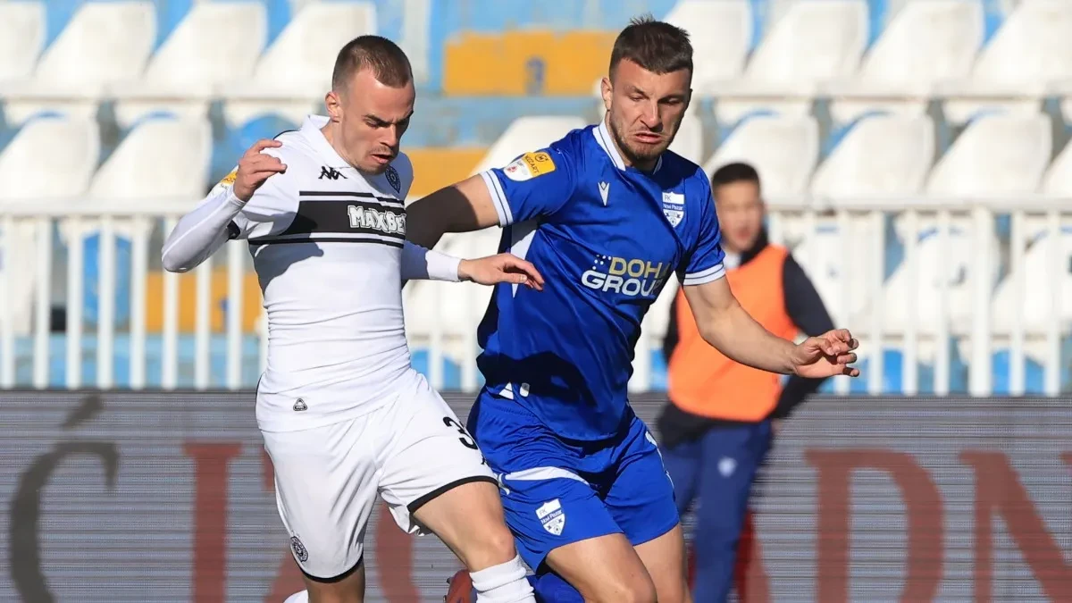 NOVI PAZAR - PARTIZAN Domaćin se ekspresno vratio - 2:2