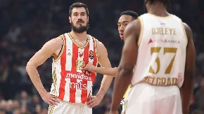 Haos u Čajetini: Nikola Kalinić se potukao, tri igrača Zvezde isključena protiv Zlatibora