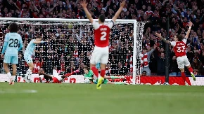 Arsenal na korak od titule! Minimalac "tobdžija" protiv otpisane ekipe