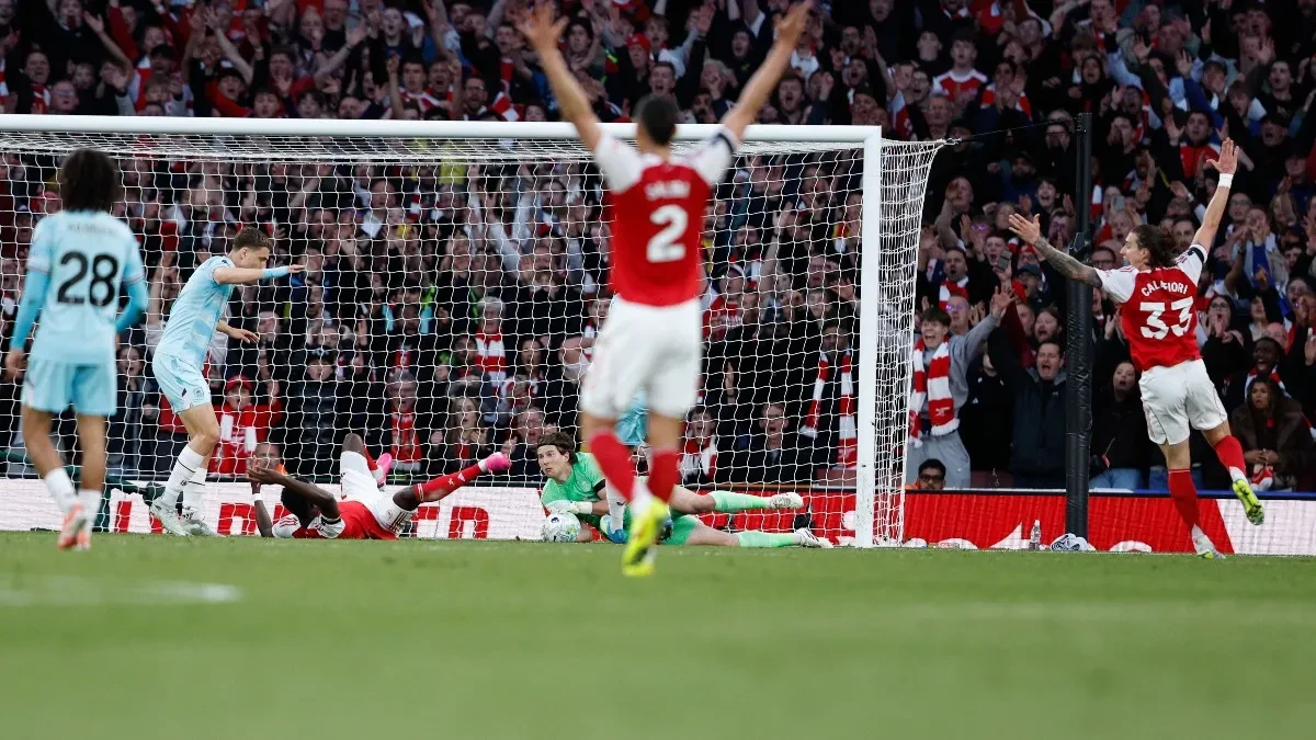 Arsenal na korak od titule! Minimalac "tobdžija" protiv otpisane ekipe