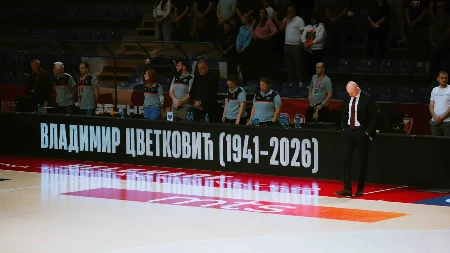 Emocije u "Pioniru": Saša Obradović nije mogao da zadrži suze, trener Zvezde zaplakao pred utakmicu
