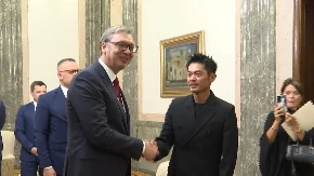 Predsednik Vučić sa velikom sportskom legendom: Iznenadio se kad je čuo koliko trenira