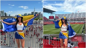 Izazovna Emina „zapalila“ Mundijal: Bosanska advokatica postala hit Svetskog prvenstva
