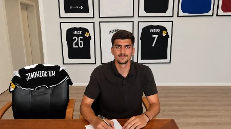 Uroš Miladinović produžio ugovor sa Čukaričkim do 2028. godine