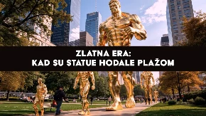 „Zlatna era: Kad su statue hodale plažom“ 