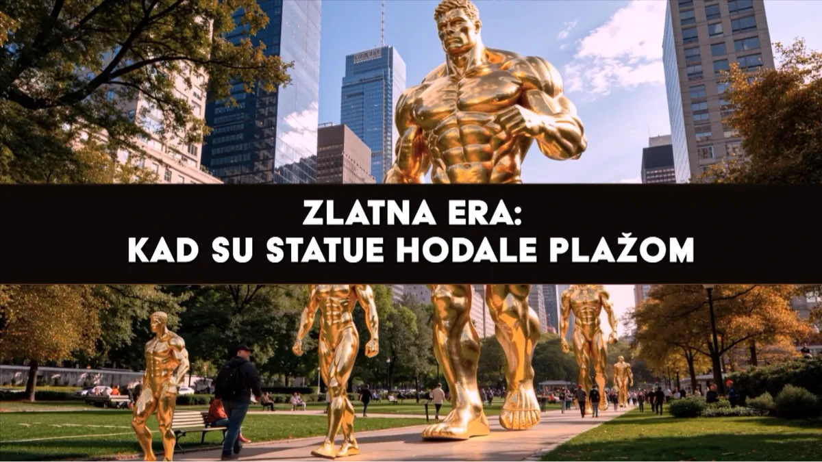 „Zlatna era: Kad su statue hodale plažom“ 