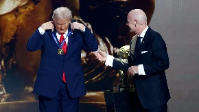 Podigla se velika bura: Poslanici Evropskog parlamenta traže istragu protiv Infantina zbog nagrade Donaldu Trampu