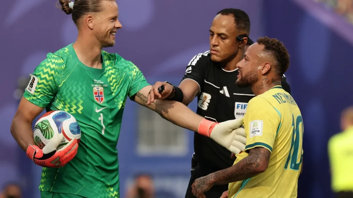 Legendo, oprosti! Golman Norveške se izvinio Nejmaru 