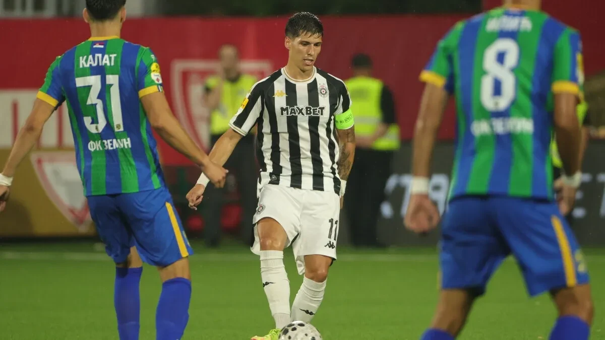 Zemun - Partizan: Šok! Crno-beli primili gol u 93. minutu!