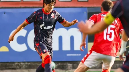 Larn - Crvena zvezda: Kostov duplirao prednost! - 0:2
