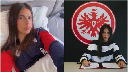 Navija za Zvezdu, rođena u Nemačkoj, a brani boje Srbije: Lepa Mina potpisala ugovor sa Ajtrahtom iz Frankfurta
