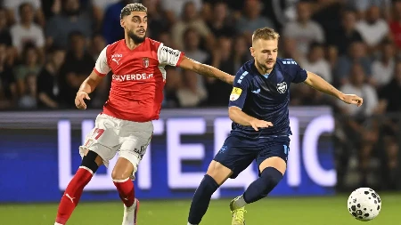 Železničar - Braga: Gosti imaju inicijativu od starta