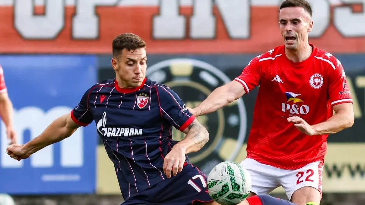 Crveno-beli overaju prolaz u treće kolo: Evo gde možete gledati meč Zvezda - Larn