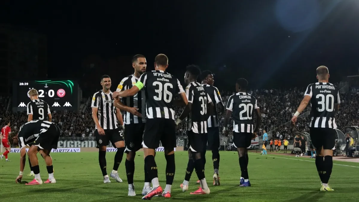 Una Štrasen - Partizan: Crno-beli overavaju prolaz u treće kolo