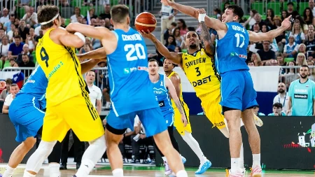 Slovenija se obrukala u Ljubljani, Francuska bolja od Finske