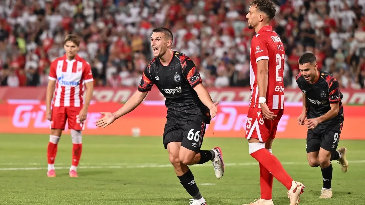 Crvena zvezda - Hapoel Ber Ševa: Šok na "Marakani", Srbin zatresao mrežu
