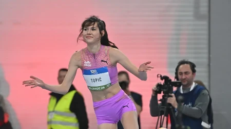 Srbija na nogama: Angelina Topić skače za finale