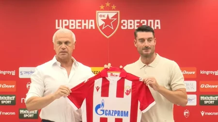 Prvo obraćanje Alberta Rijere kao trenera Crvene zvezde
