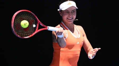 Šou na US openu: Srpkinja koja igra za Ameriku izvela oca na teren i napravila spektakl (VIDEO)