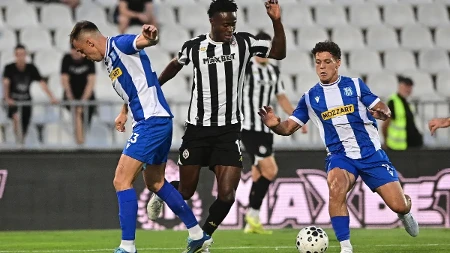 Partizan - OFK Beograd: Crno-beli gaze, još jedan gol u mreži "romantičara"