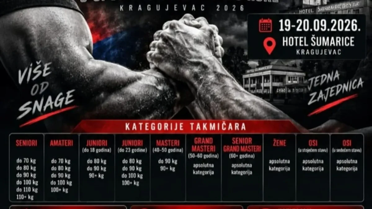 Otvoreni kup Srbije u obaranju ruke