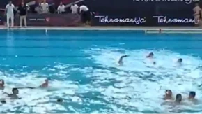 Sevale pesnice! Tuča na kraju meča Partizan - Novi Beograd (VIDEO)