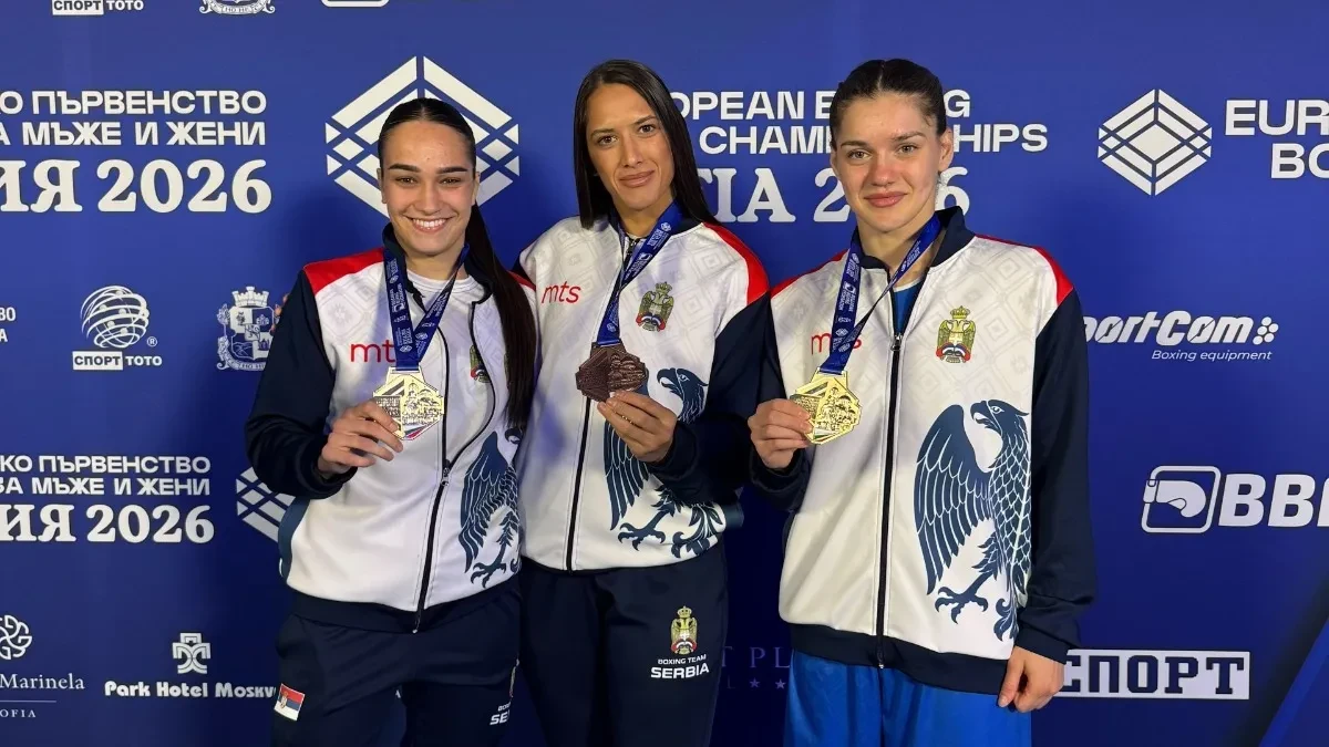 Četiri medalje za Srbiju: Sara i Kristina pokorile Evropu! Rastko vicešampion!