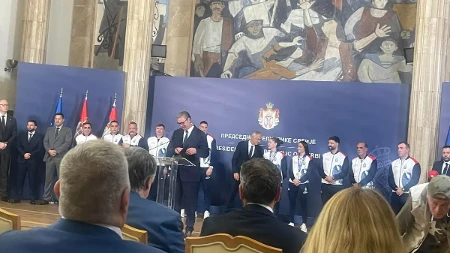Vučić prima srpske boksere, osvajače medalja na EP u Sofiji 