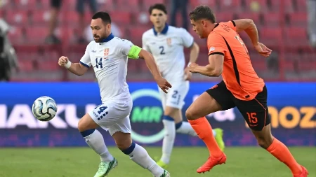 Srbija - Holandija: "Orlovi" propustili veliku šansu, gosti ostali bez jednog od najboljih igrača