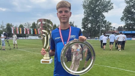 Perspektiva: Lazar Selić već ostvaruje zapažene rezultate i sanja da jednog dana obuče dres orlova
