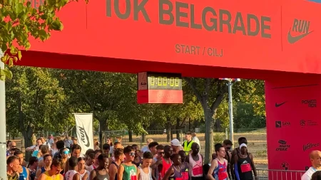 Spektakl na Ušću: Počela trka "Belgrade 10K"