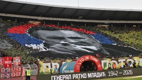 Delegacija FK Crvena zvezda došla na sahranu Ratka Mladića
