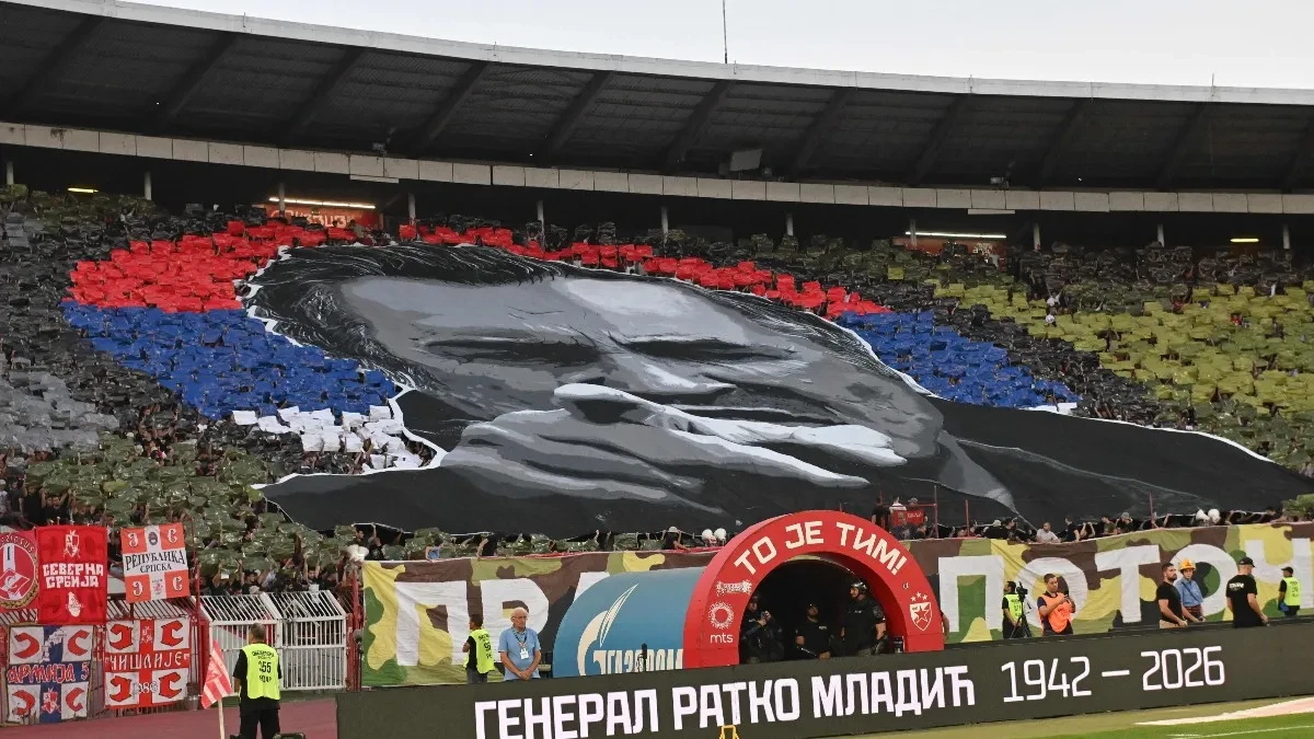 Delegacija FK Crvena zvezda došla na sahranu Ratka Mladića